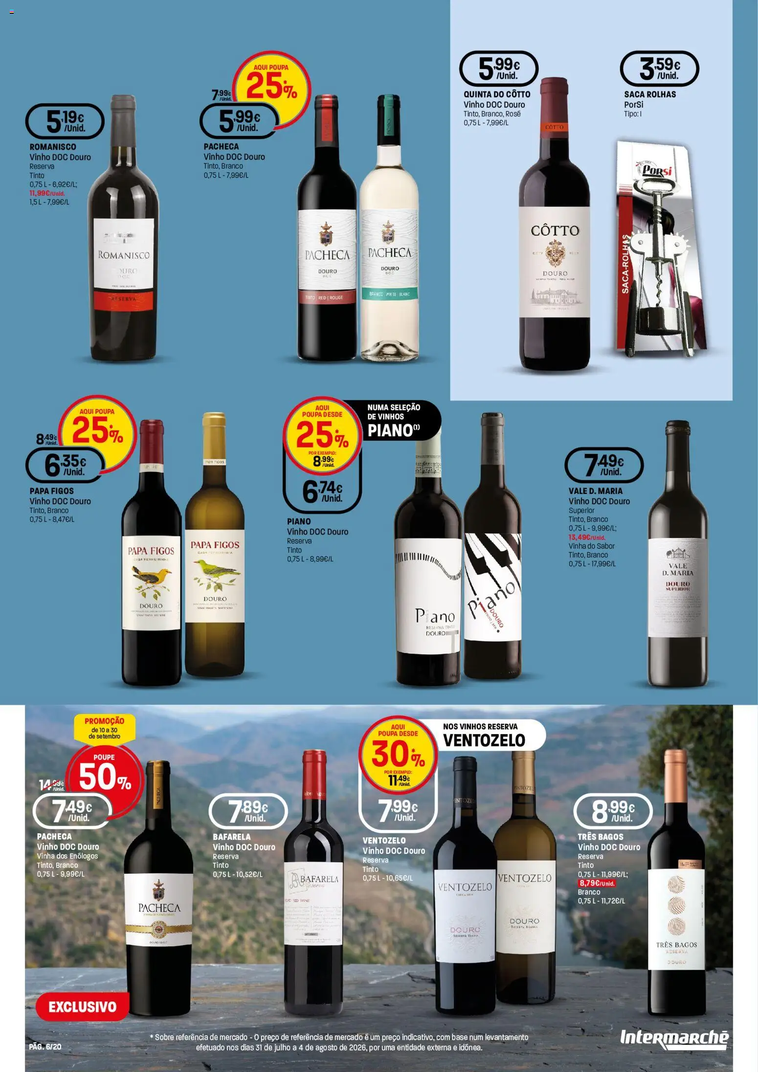 Intermarché folheto Especial Vinhos Contact │ válido de 10/09/2026 | Página: 6