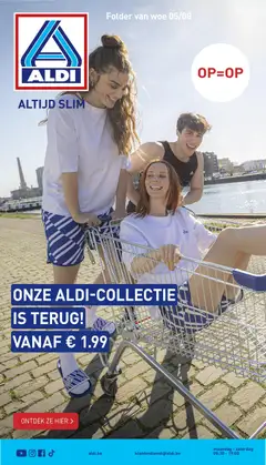 Aldi folder - Voorbeeld van een folder van Aldi, geldig van 03/08/2026