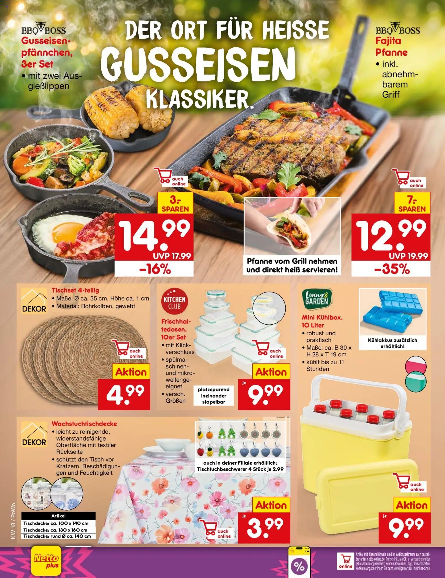 Netto Marken-Discount Super wochenende – gültig ab 07.05.2026 | Seite: 57 | Produkte: Grill, Tisch