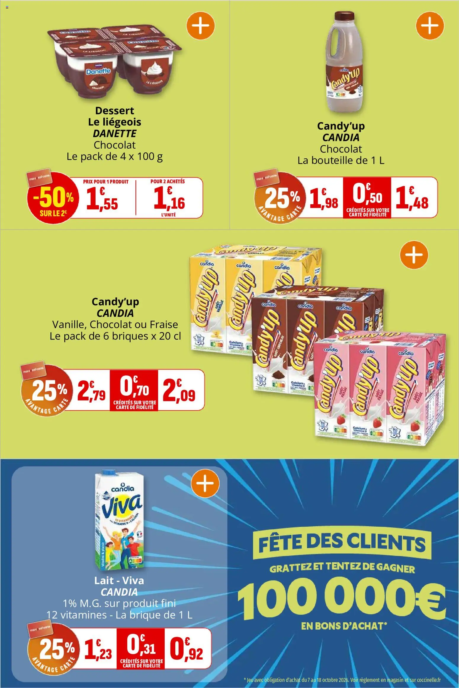 {H1} | Page: 16 | Produits: Brique, Dessert, Bouteille, Chocolat