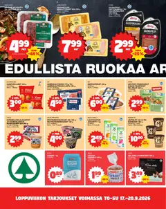 Tokmanni-mainoslehti voimassa 17/09/2026 alkaen | Sivu: 2 | Tuotteet: Kana, Mousse, Jogurtti, Hunaja
