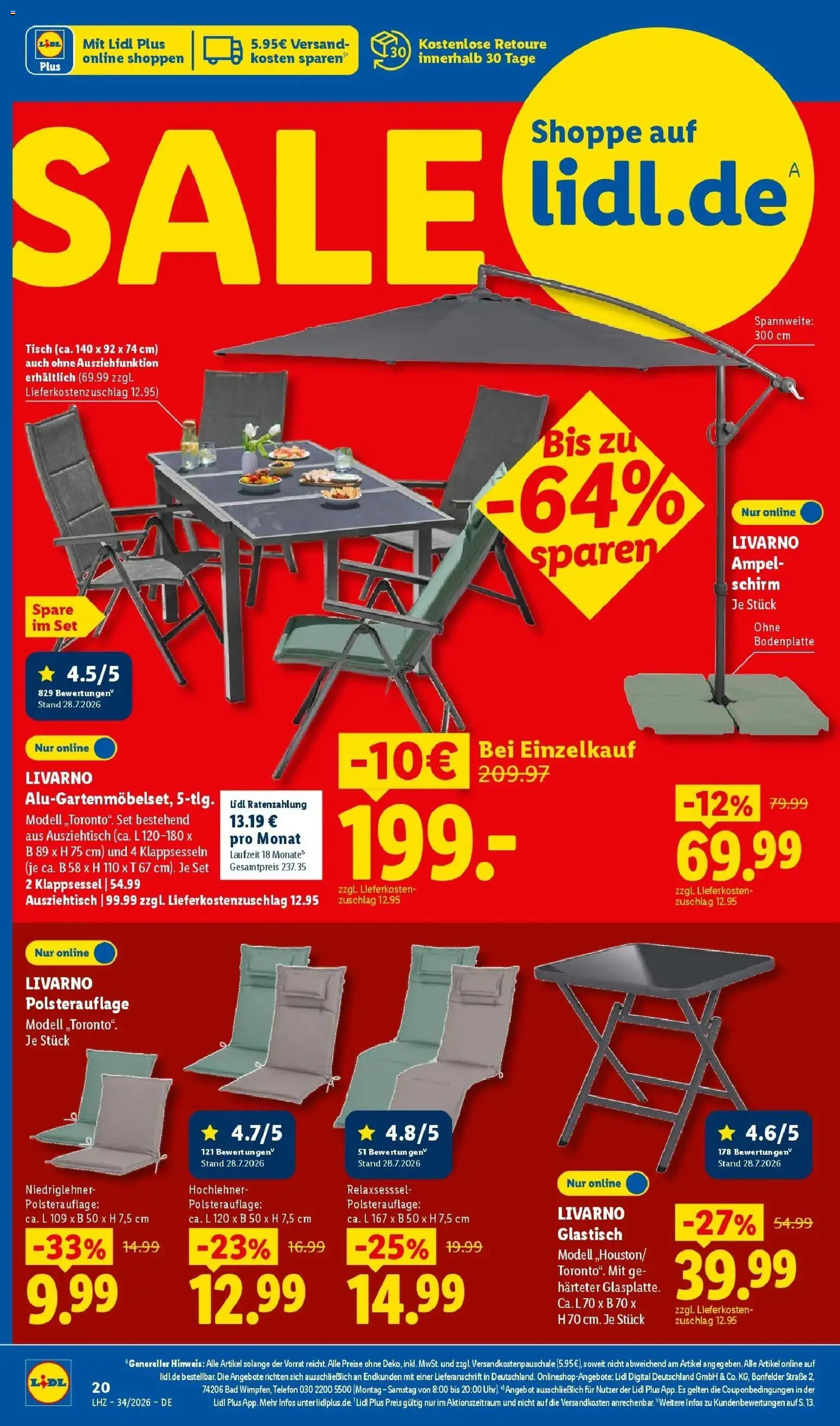 Lidl Prospekt Einbeck (ab 17.08.2026) zum Blättern » Angebote | Seite: 40 | Produkte: Tisch, Bad, Telefon