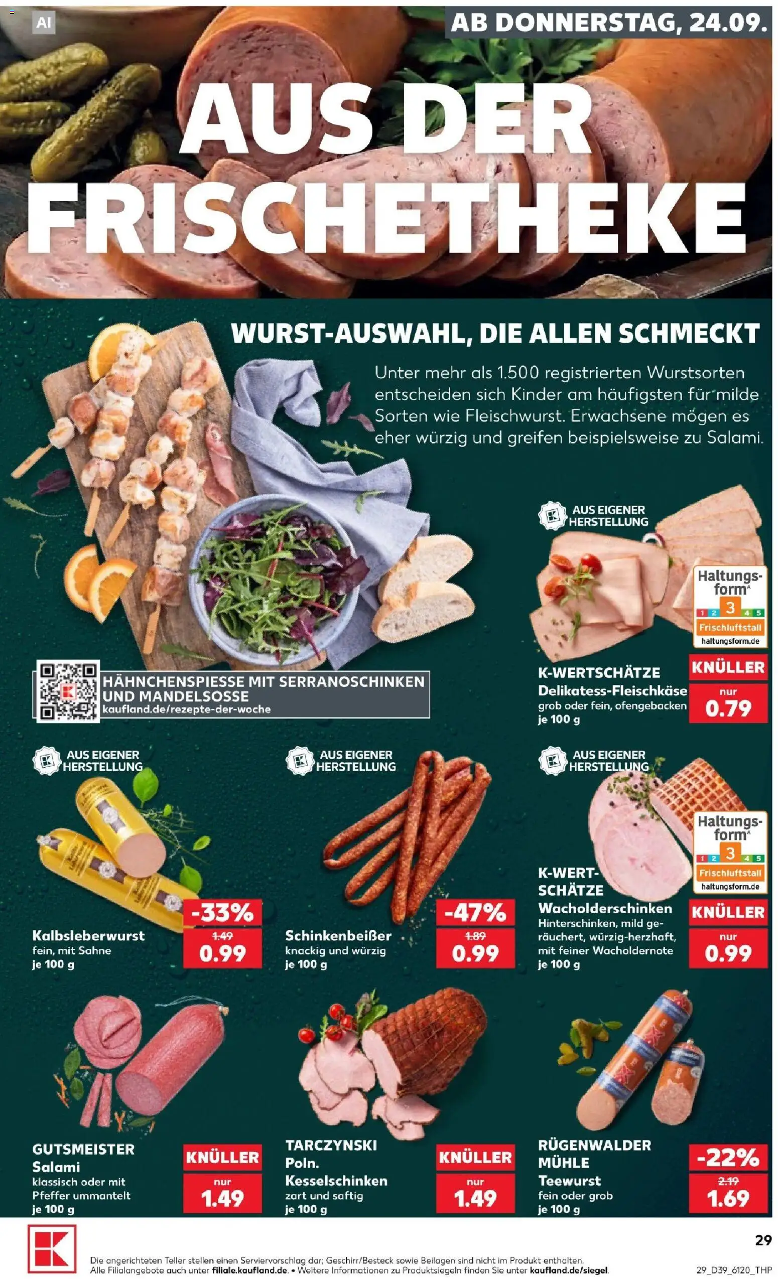 Kaufland Prospekt Bremen – gültig ab 24.09.2026 | Seite: 31 | Produkte: Hahnchen, Garnelen, Champignons, Chili