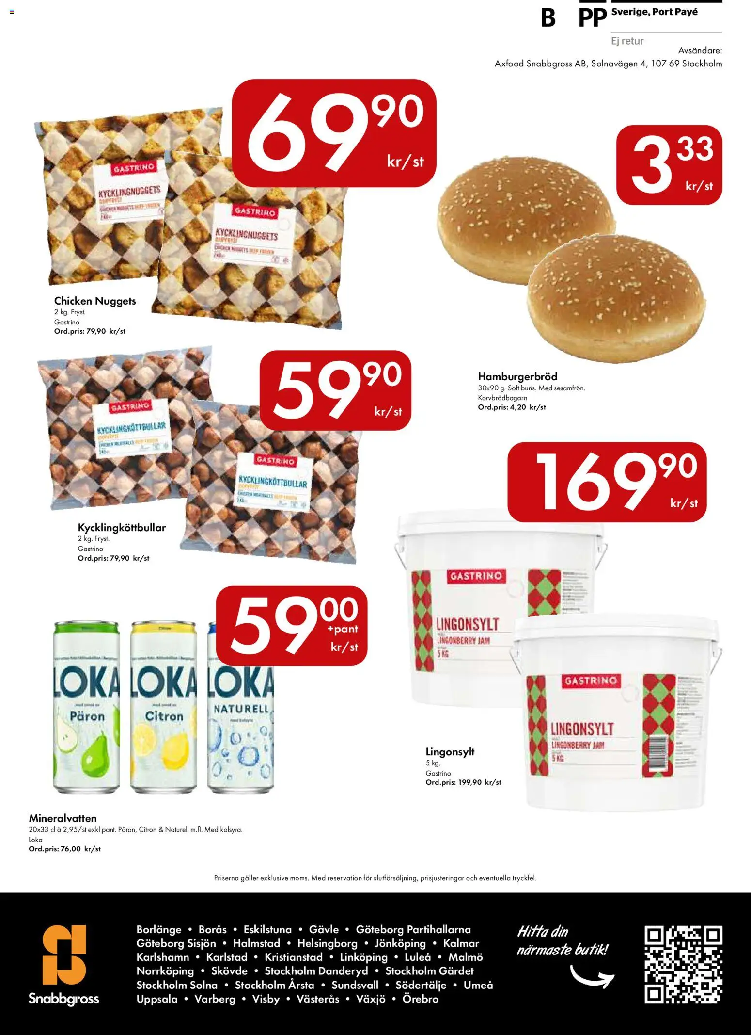 Hypermarkety reklamblad aktuell från 15.06.2026 | Sida: 16 | Produkter: Loka, Galler, Hamburgerbröd, Citron