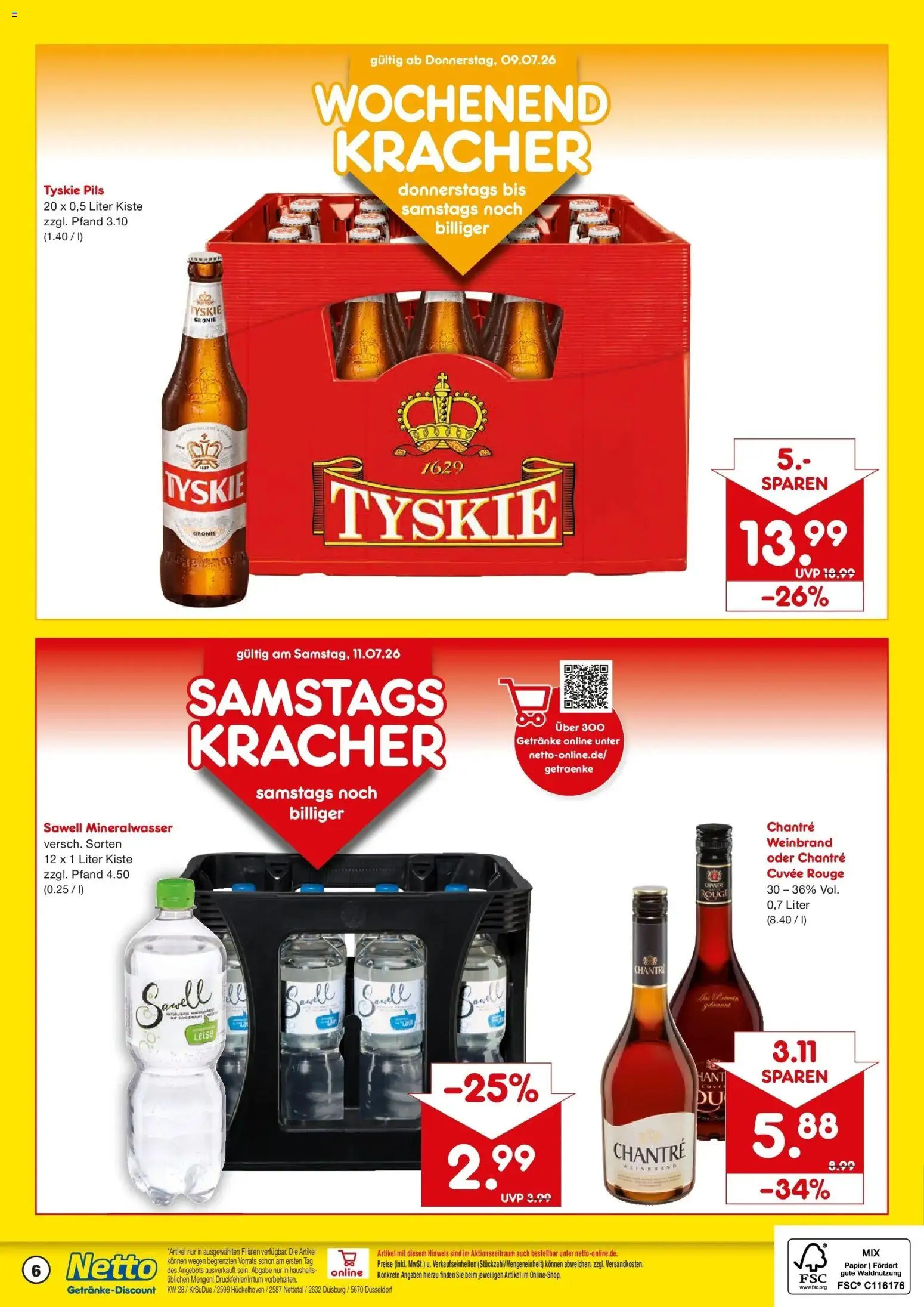 Netto Marken-Discount - Netto: Getränkeangebote – gültig ab 05.07.2026 | Seite: 6