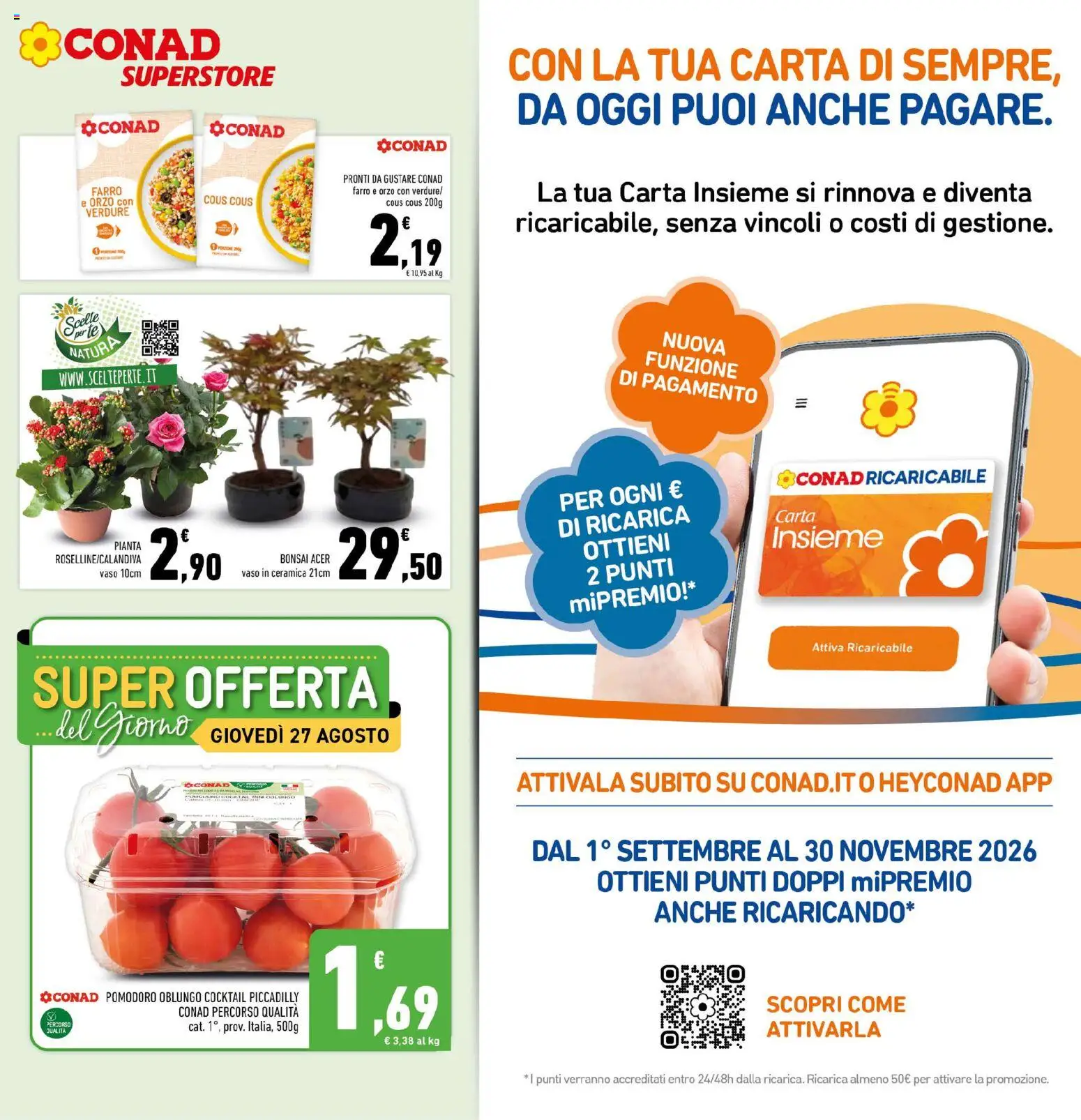 Volantino Conad del 26/08/2026 | Pagina: 5