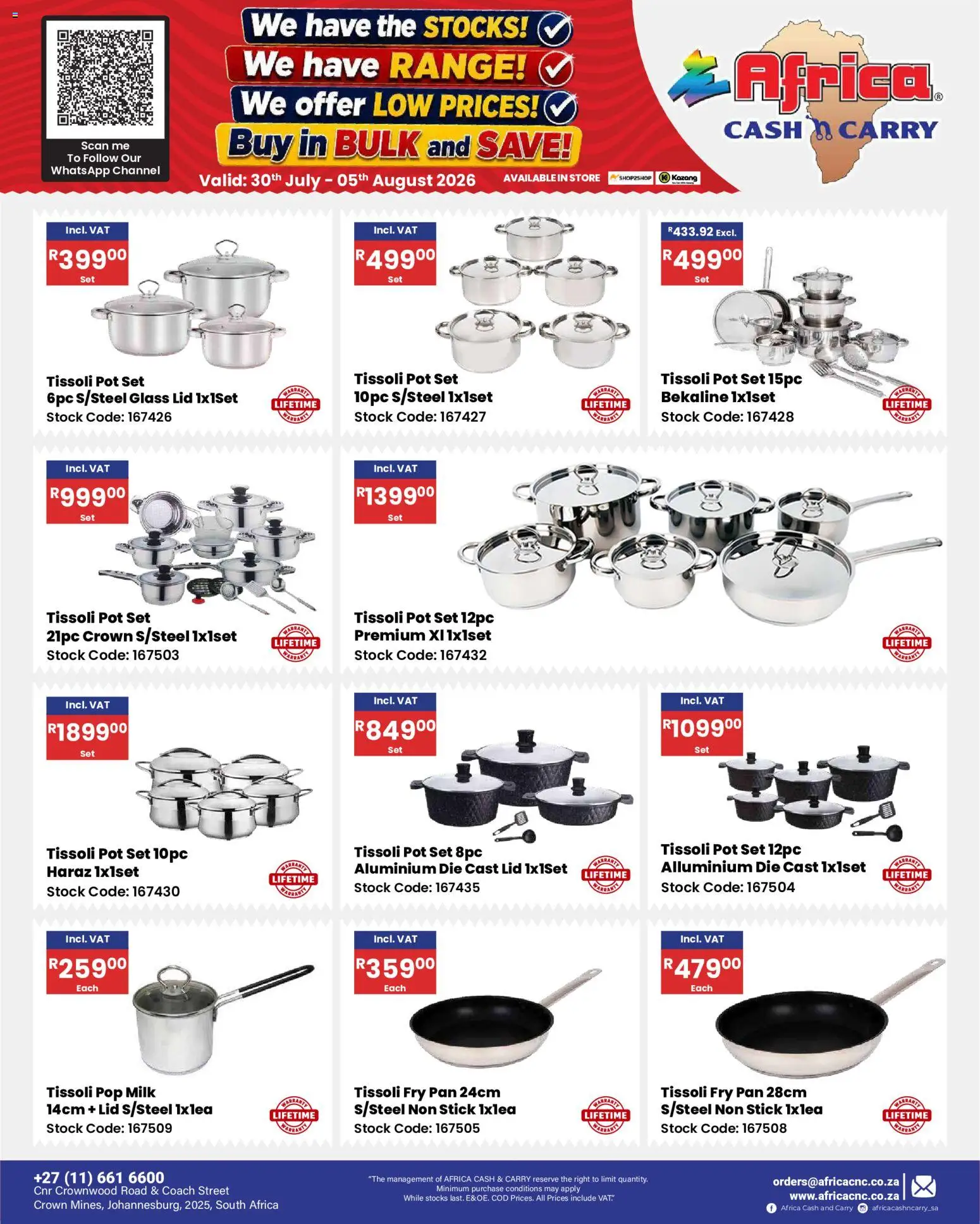 New Africa Cash & Carry catalogue – valid from 30/07/2026 | Page: 43