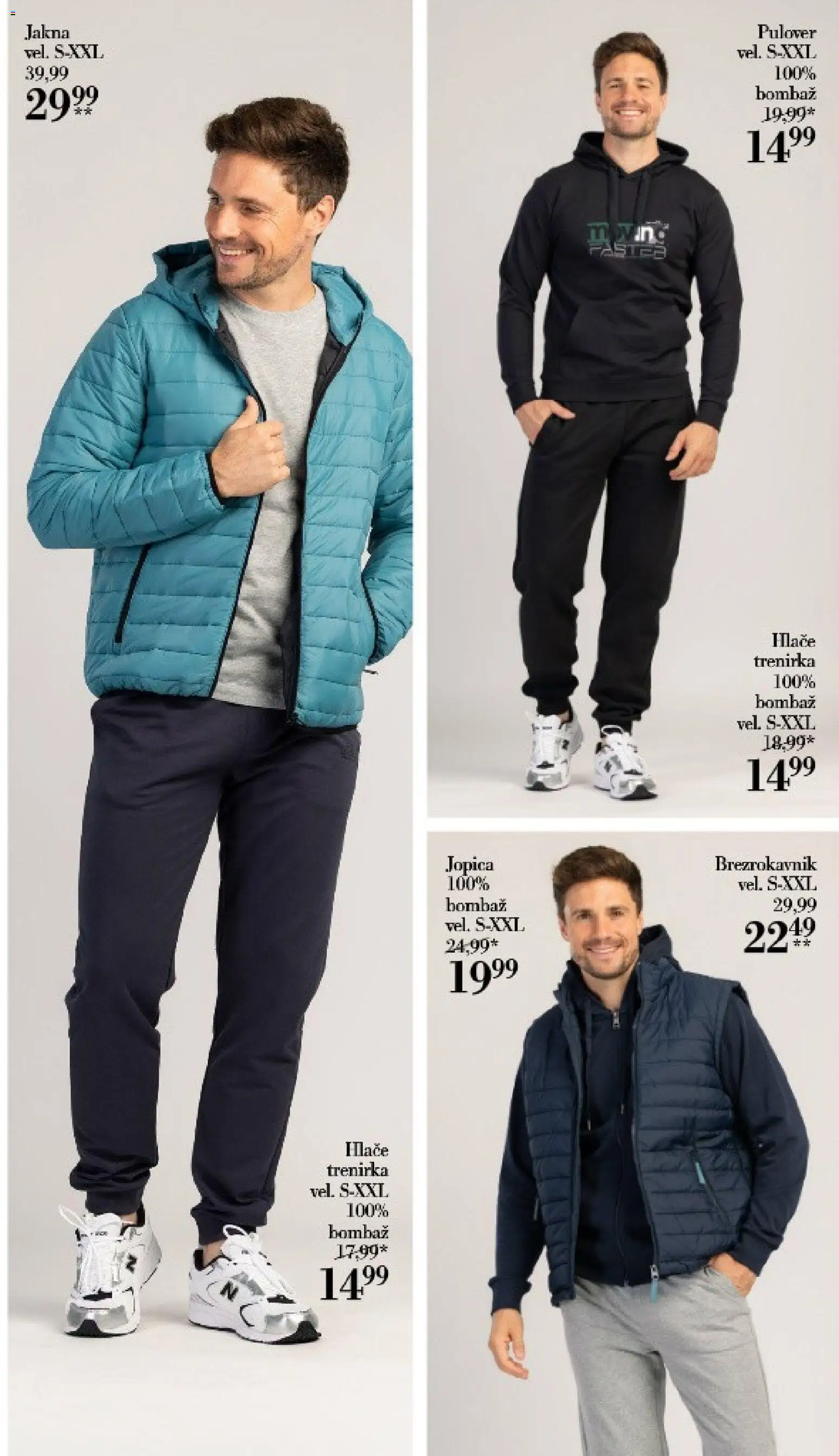 Novi Mana katalog ponudbe – veljaven od 16.09.2026 | Stran: 7 | Izdelki: Trenirka, Jopica, Pulover, Jakna