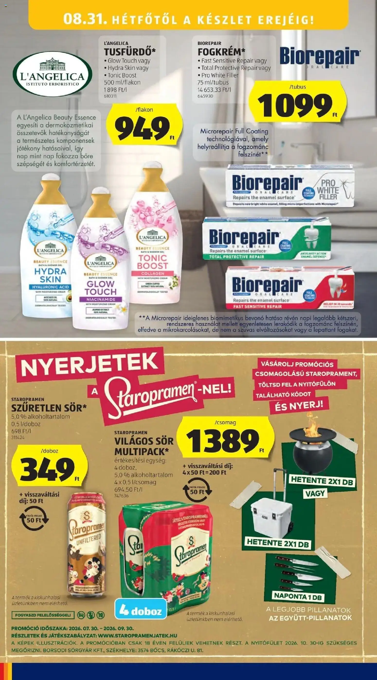 Aldi aktuális akciós újság - 2026.08.22. -tól/töl > akció, lapozható szórólap 🛍️ | Oldal: 26