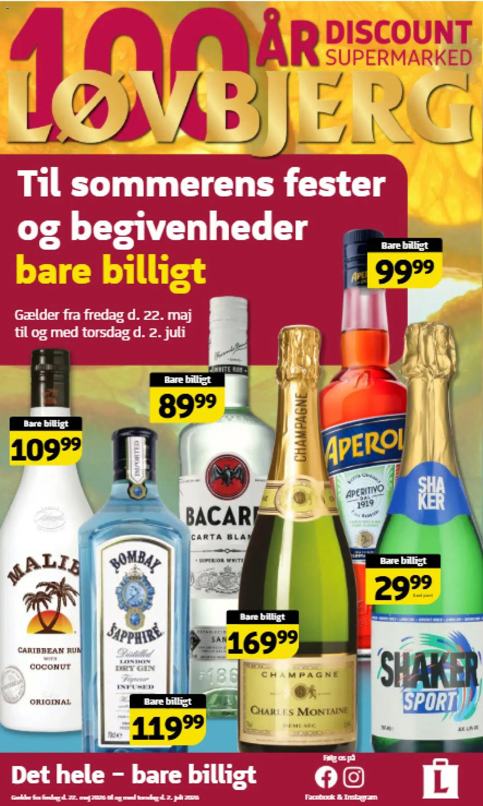 Løvbjerg tilbudsavis – gyldig fra 22.05.2026 | Side: 1 | Produkter: Rom