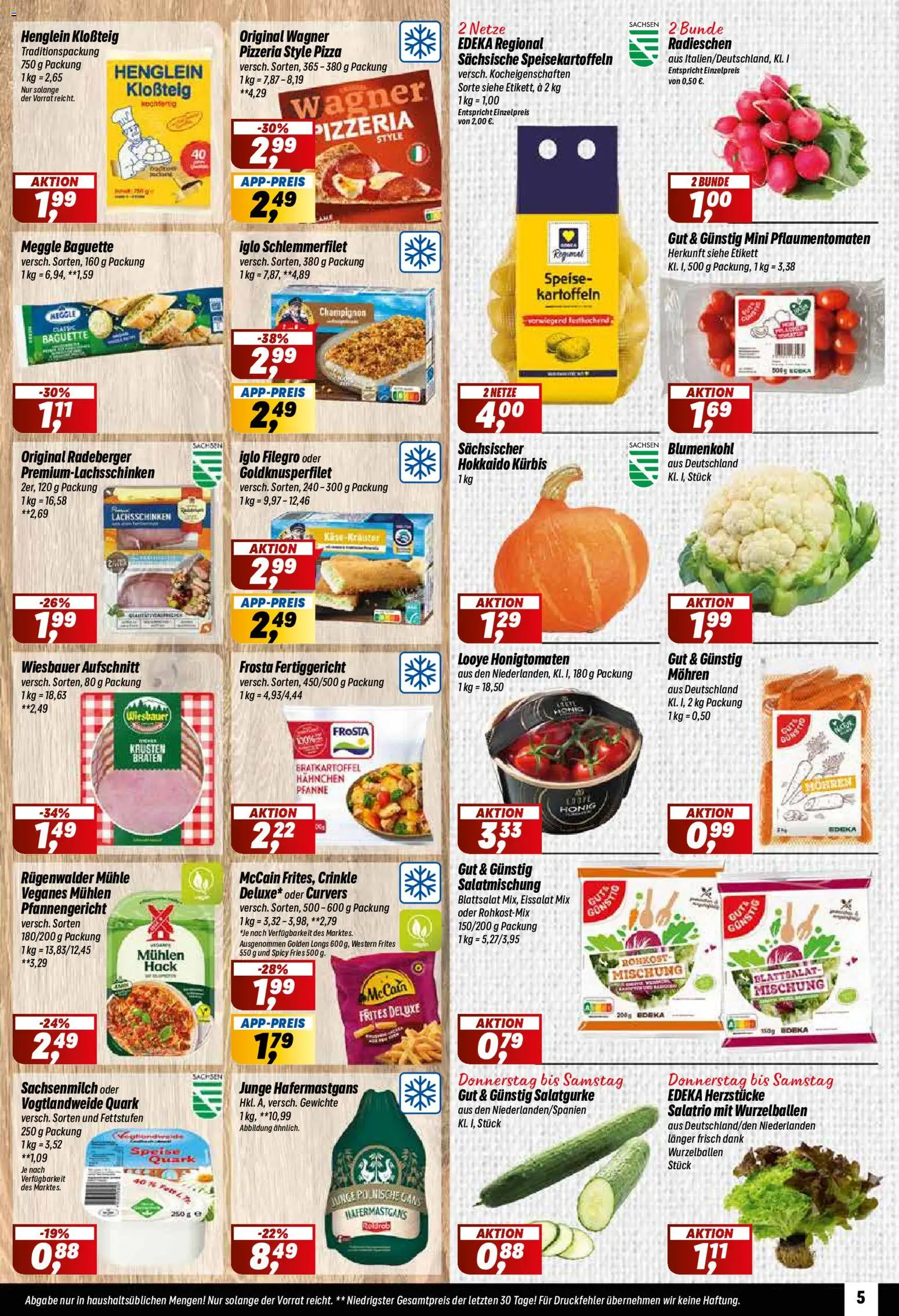 Simmel Prospekt – gültig ab 02.11.2026 | Seite: 5 | Produkte: Quark, Mohren, Eissalat, Kartoffeln