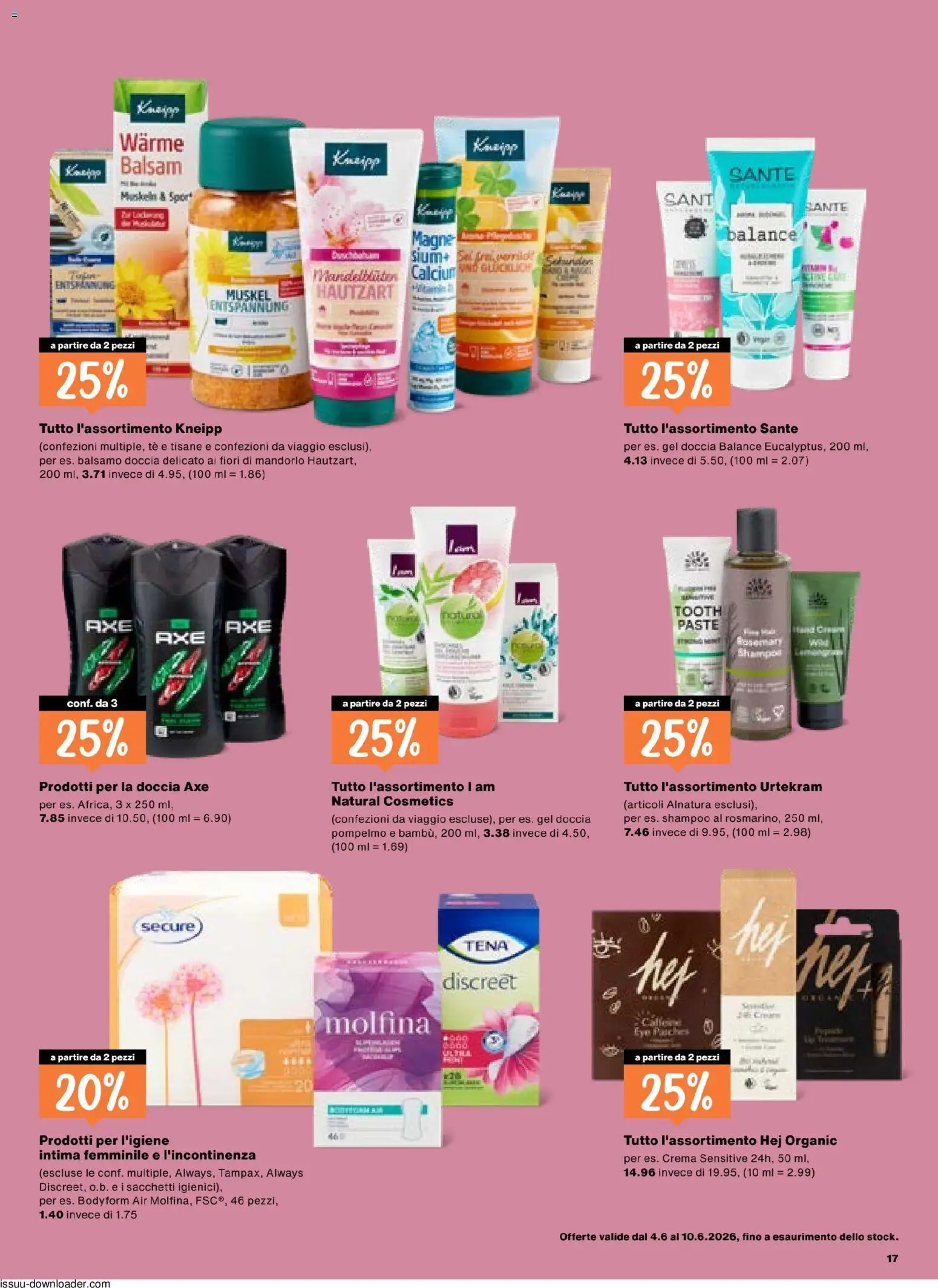 Migros aktionen IT – gültig ab 04.06.2026 | Seite: 17 | Produkte: Shampoo