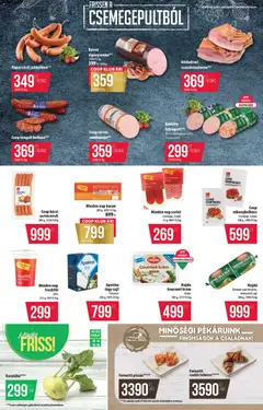 COOP - Észak Kelet Pro-Coop Zrt - Szuper Plusz - amely érvényes a következő dátumtól: 04.06.2026 | Oldal: 2 | Termékek: Kolbász, Csokis tekercs, Lángolt kolbász, Sajt