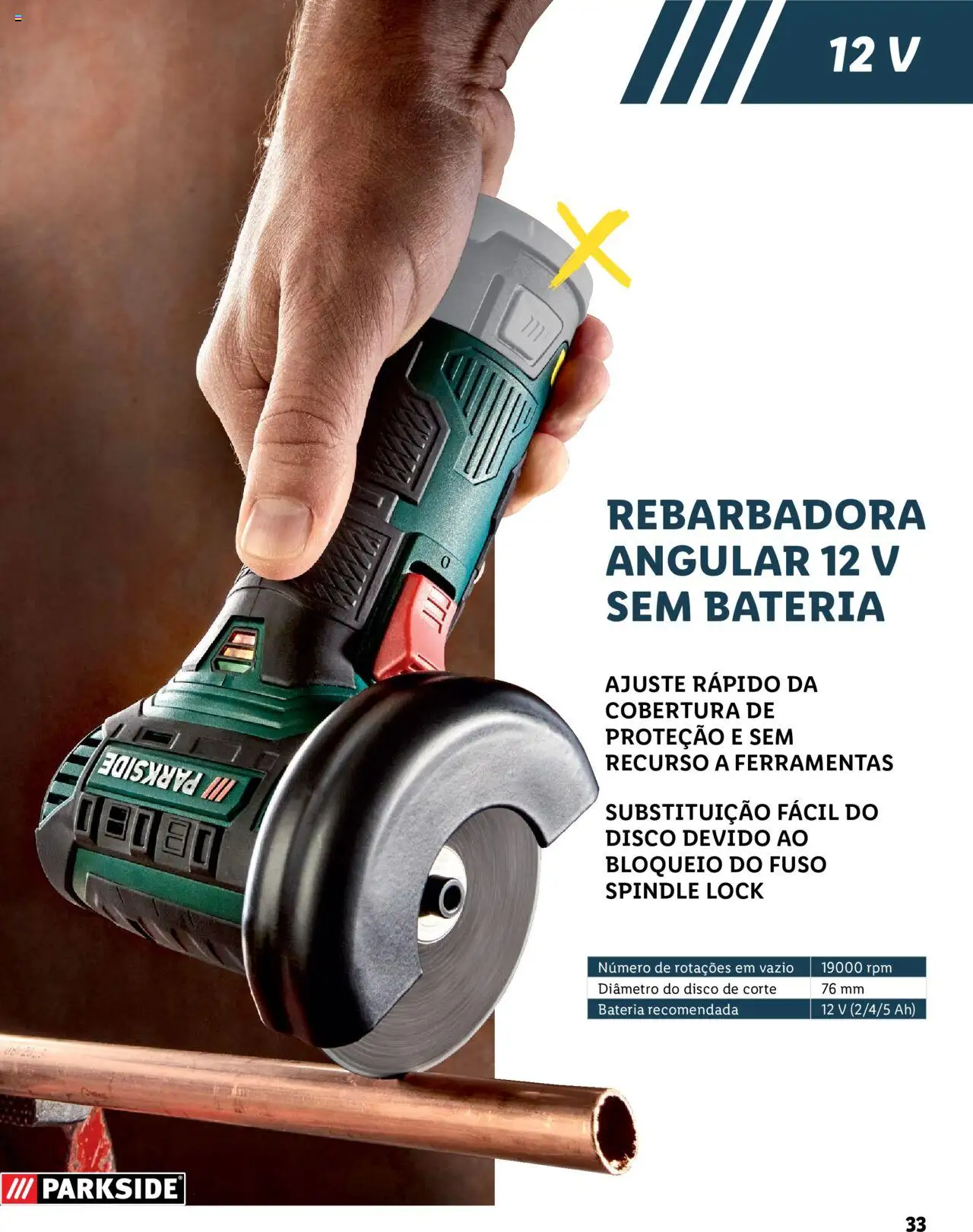 Lidl Baterias E Ferramentas │ válido de 02/02/2023 | Página: 33