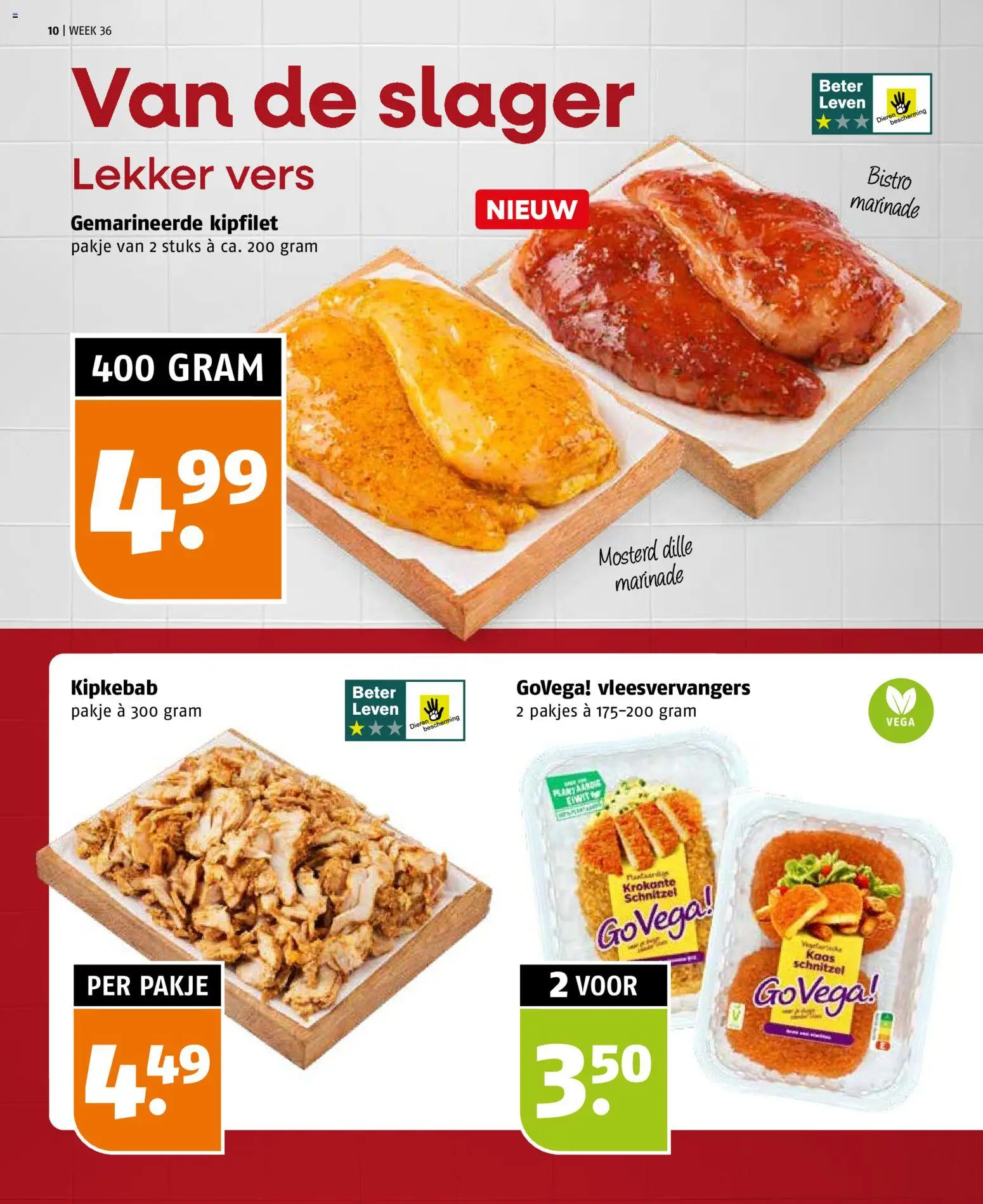 {H1} | Pagina: 10 | Producten: Kaas, Schnitzel, Mosterd