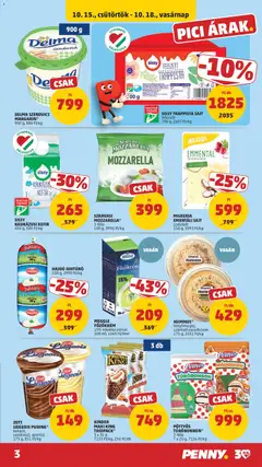 MILKERIA EMENTÁLI SAJT szeletelt, 150 g - amely érvényes a következő dátumtól: 2026.10.15. | Oldal: 3