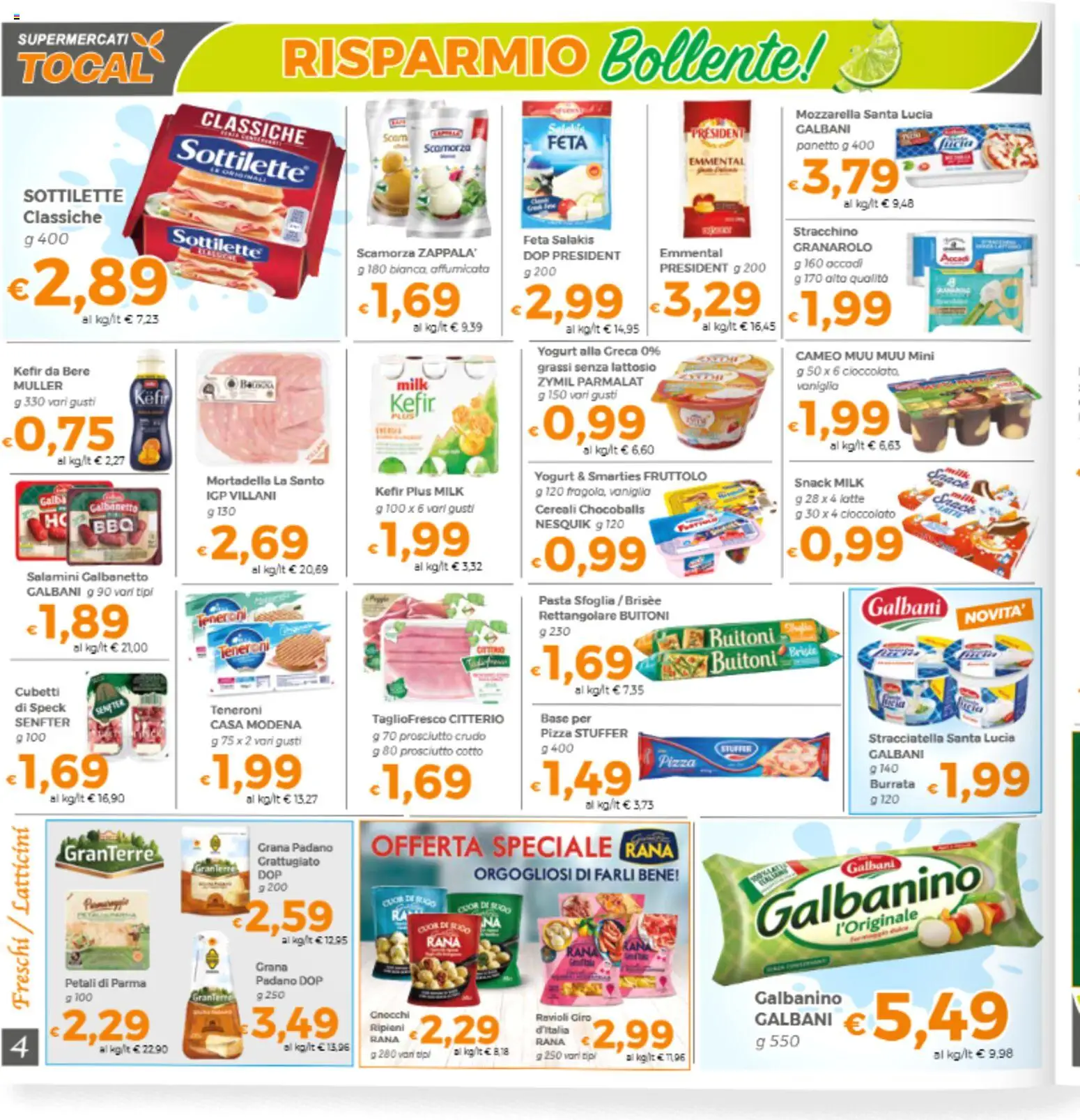 Volantino Tocal del 31/07/2026 | Pagina: 4