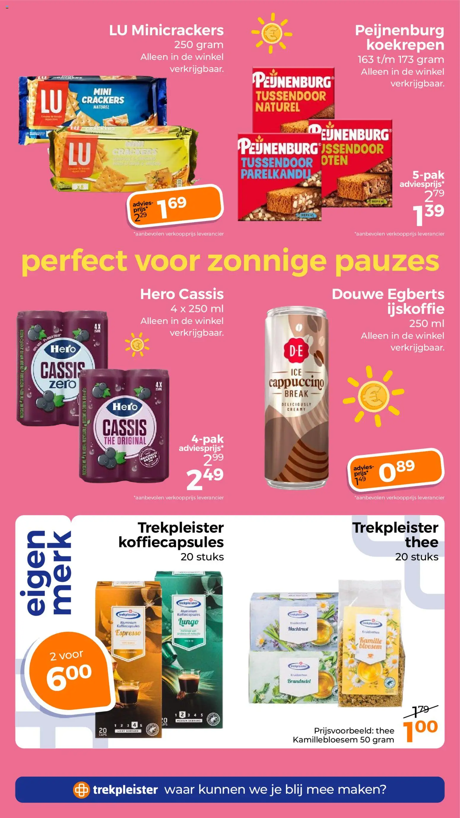 {H1} | Pagina: 64 | Producten: Édességek, Koffiecapsules, Cassis, Ijskoffie