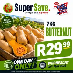Super Save specials catalogue – valid from 20.05.2026
