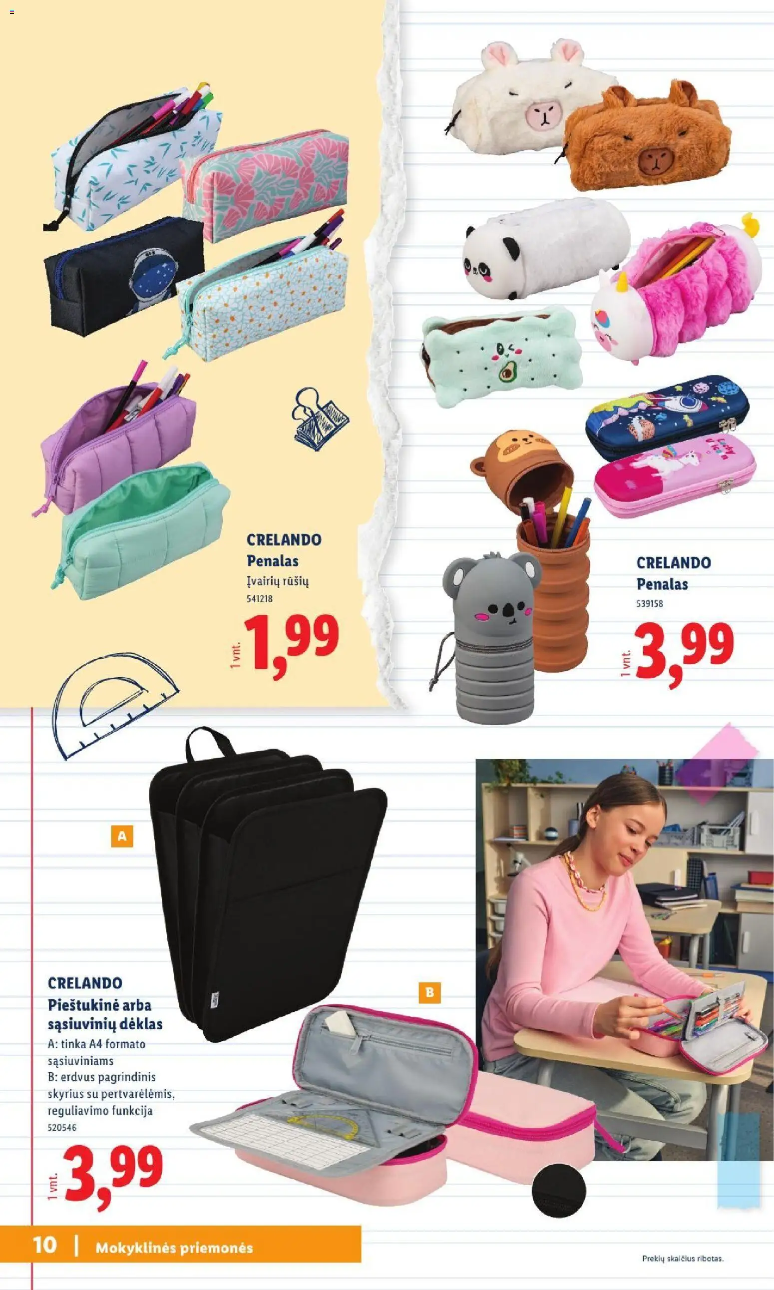 LIDL akcijos nuo 2026.07.20 | Puslapis: 10 | Prekių: Dėklas
