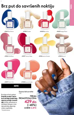 Oriflame katalog Jun 2026 - pregled Oriflame kataloga - važi od 03.06.2026 | Strana: 81 | Proizvode: Šminka, Lak za nokte