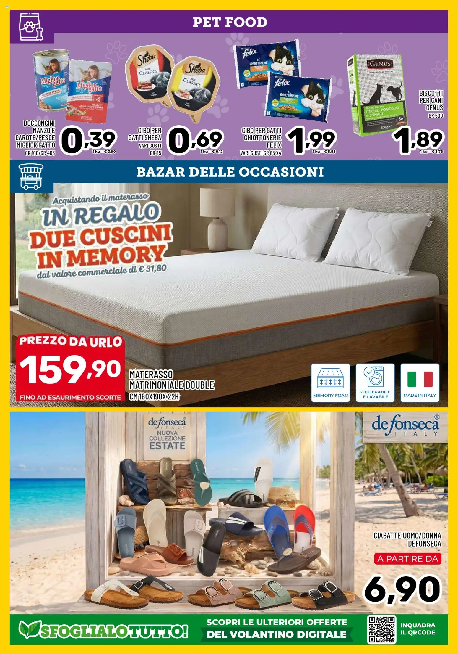 Volantino Il Centesimo del 05.06.2026 | Pagina: 14 | Prodotti: Manzo, Ciabatte, Pomodori, Spinaci