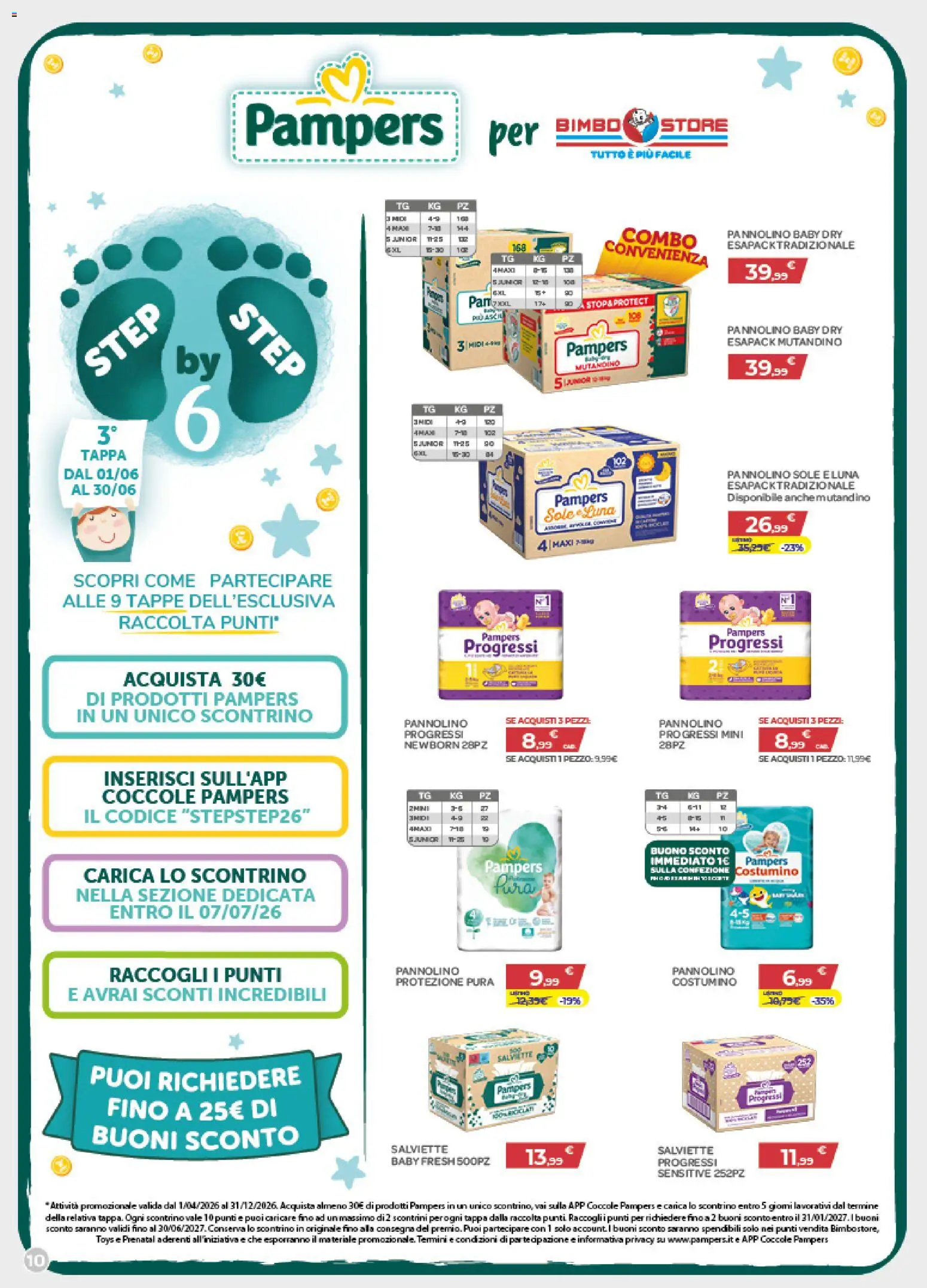 Volantino Bimbo store del 11.06.2026 | Pagina: 10