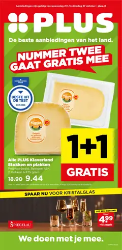 Plus folder - Voorbeeld van een folder van Plus, geldig van 21-10-2026