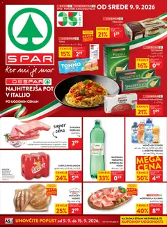 Spar katalog akcije – veljaven od 09.09.2026