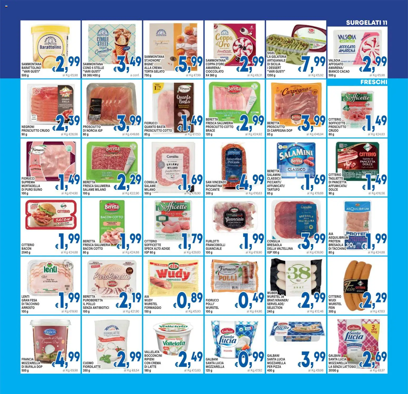 Volantino DEM del 29.04.2026 | Pagina: 11 | Prodotti: Salame, Suino, Mozzarella, Guanciale