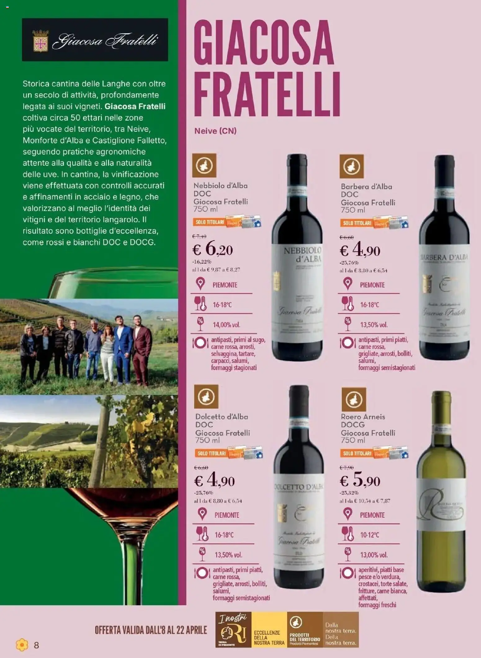 Volantino Conad del 08.04.2026 | Pagina: 8 | Prodotti: Pesce