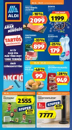 Aldi akciós újság - amely érvényes a következő dátumtól: 14.05.2026