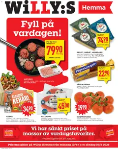 Willys erbjudanden Hemma - Förhandsvisning av reklamblad från butik Willys aktuell från 10/08/2026