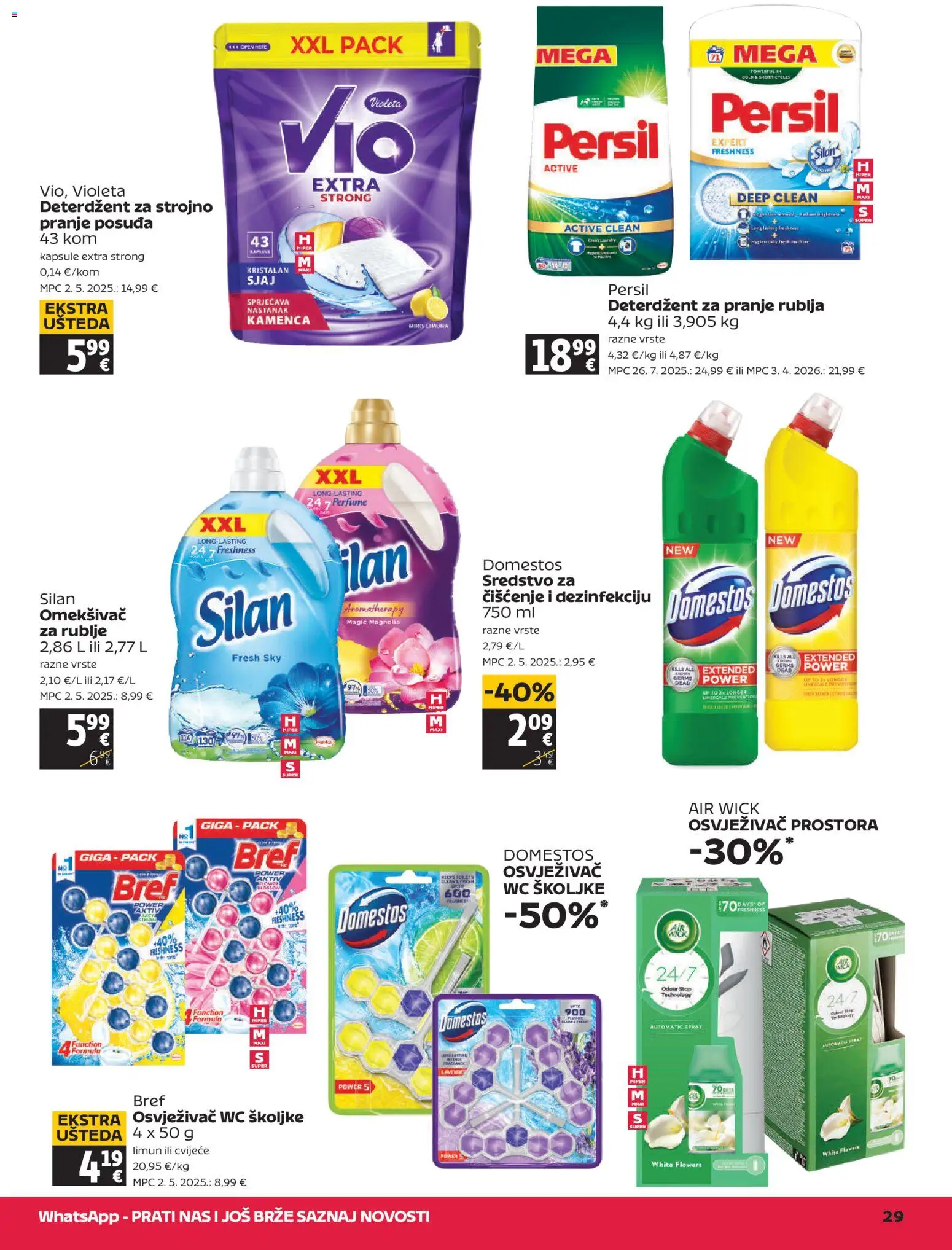 Tommy katalog | vrijedi od 05.06.2026 | Stranica: 29 | Proizvodi: Deterdžent za pranje rublja, Deterdžent, Limun, Persil