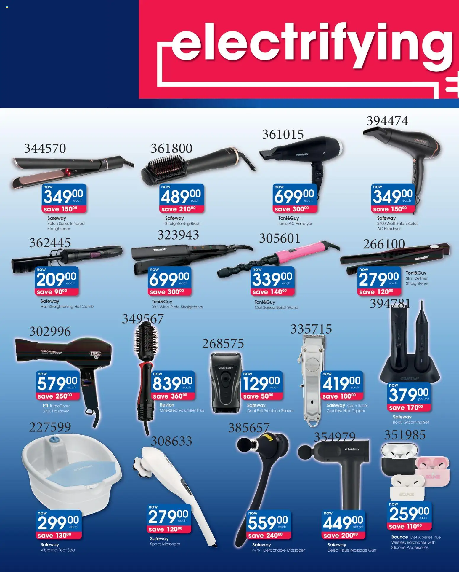 New Clicks catalogue – valid from 21.05.2026 | Page: 4 | Products: Hair straightener, Hair clipper, Brush, Silicone