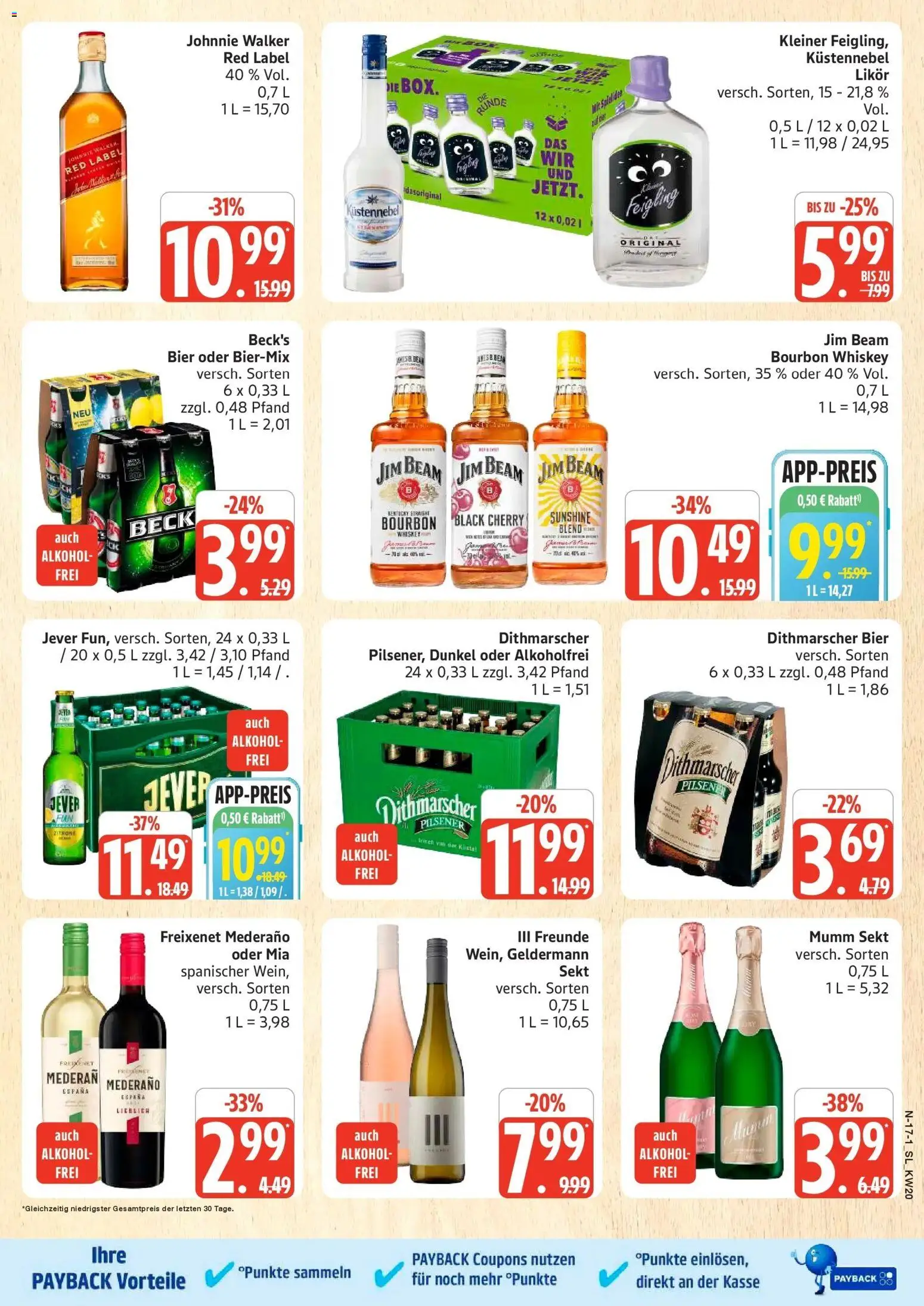 Marktkauf Prospekt Schleswig	 – gültig ab 10.05.2026 | Seite: 17 | Produkte: Freixenet, Zitrone, Whiskey, Johnnie walker