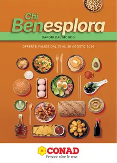 Anteprima del volantino Conad volantino Benesplora Piemonte valido a partire dal 13/08/2026