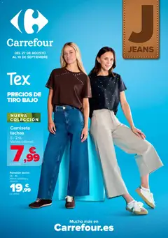 Vista previa Carrefour Jeans válido desde el 27/08/2026