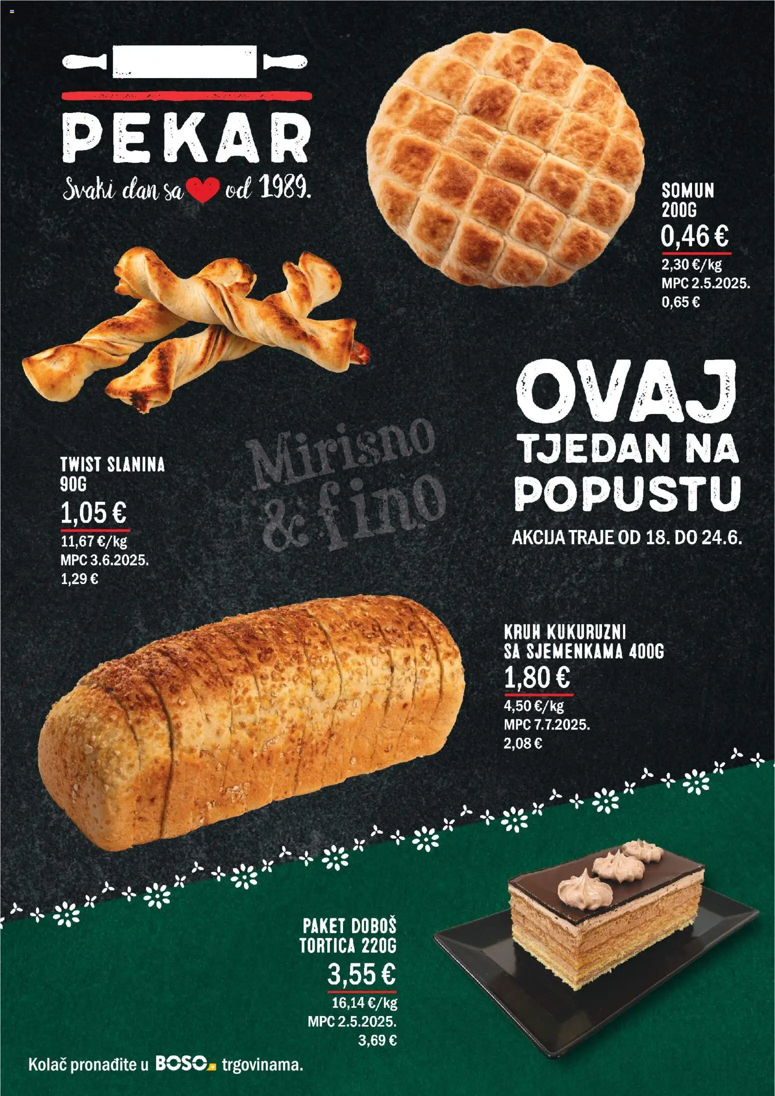 Boso katalog | vrijedi od 18.06.2026 | Stranica: 2 | Proizvodi: Somun, Kruh, Slanina