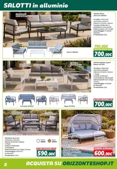 Anteprima del volantino Orizzonte volantino Arredo Giardino valido a partire dal 24/04/2026 | Pagina: 2