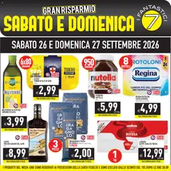 Anteprima del volantino PIM Supermercati volantino Weekend valido a partire dal 26/09/2026