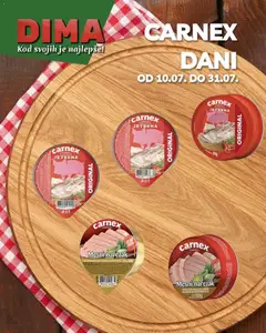 VP Dima katalog Carnex dani - pregled VP Dima kataloga - važi od 10.07.2026