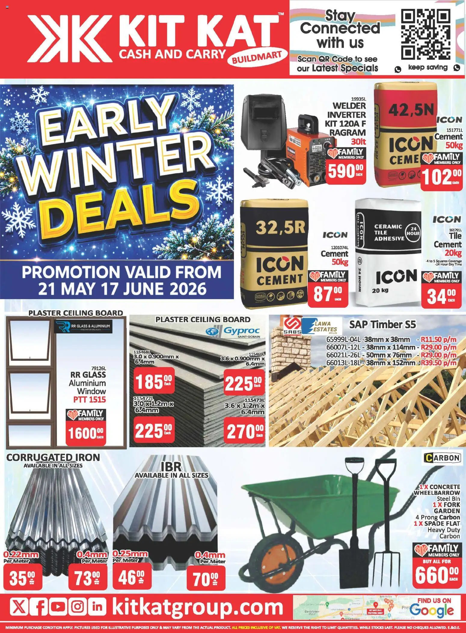 New KIT KAT Cash & Carry catalogue – valid from 21.05.2026 | Page: 16 | Products: Iron, Wheelbarrow, Spade, Plaster