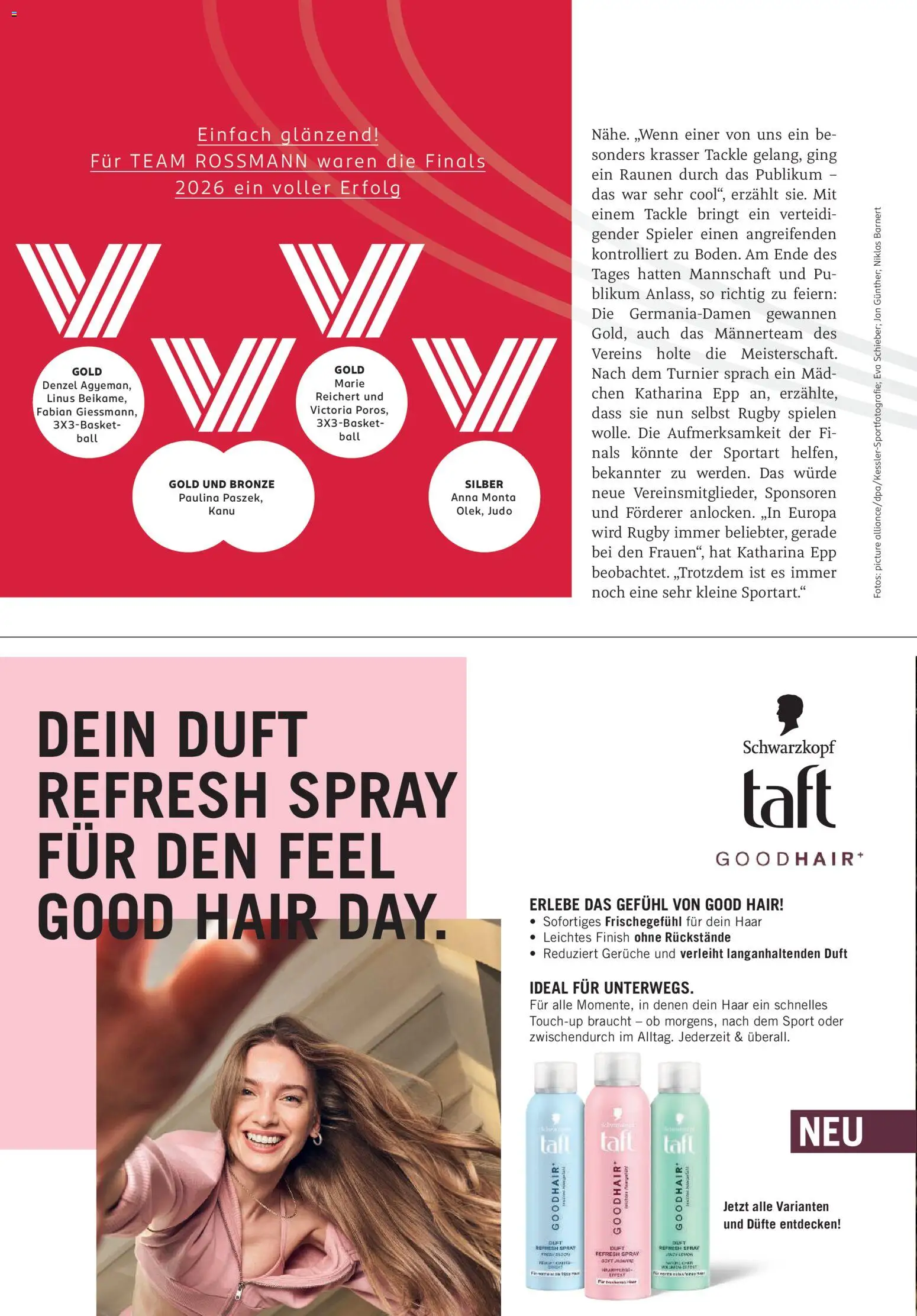 Rossmann Centaur – gültig ab 01.10.2026 | Seite: 72 | Produkte: Duft, Finish