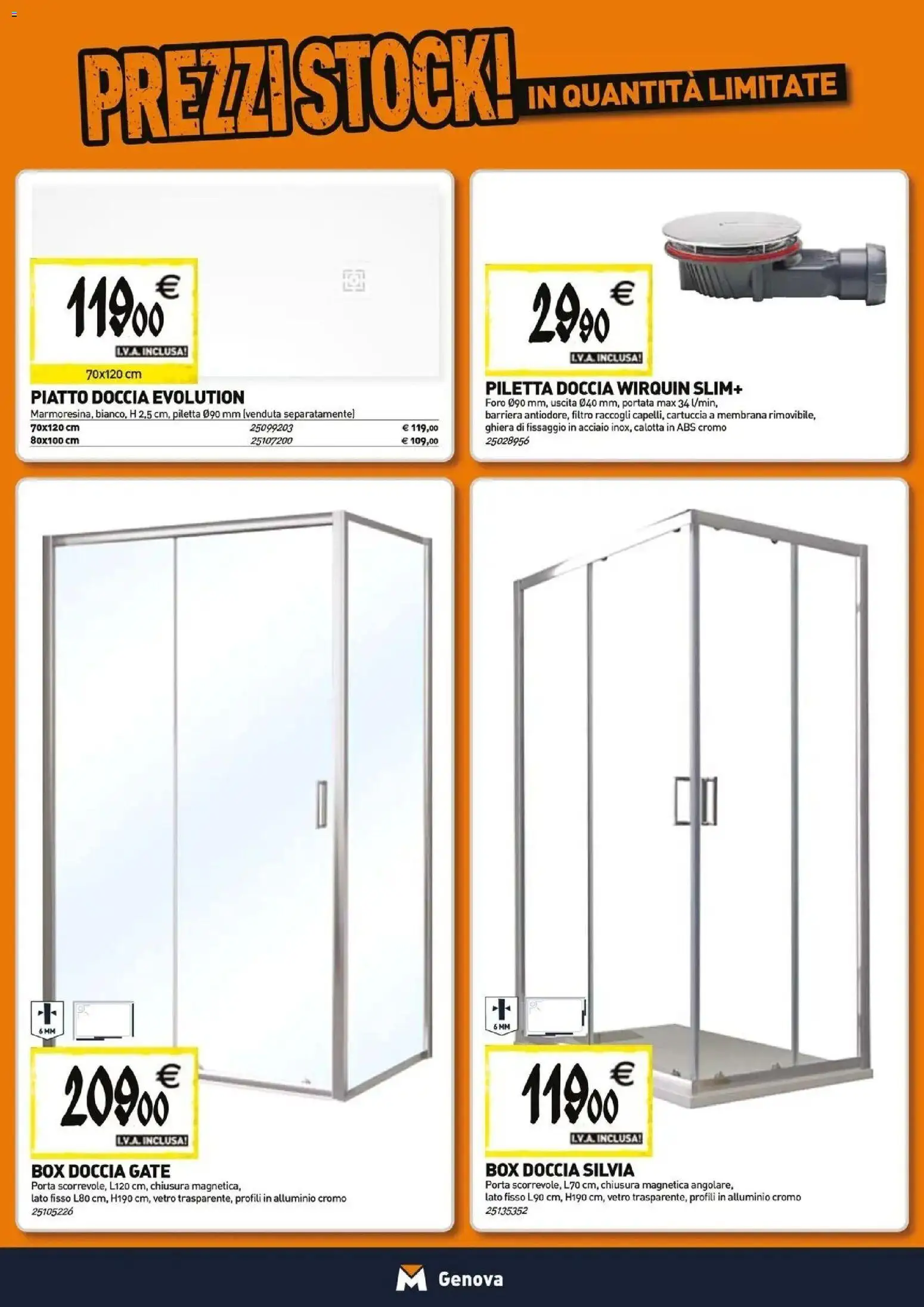 Nuovo Tecnomat catalogo dal 29/10/2026 > offerte anteprima 🛍️ | Pagina: 2 | Prodotti: Box doccia, Piatto, Alluminio, Doccia