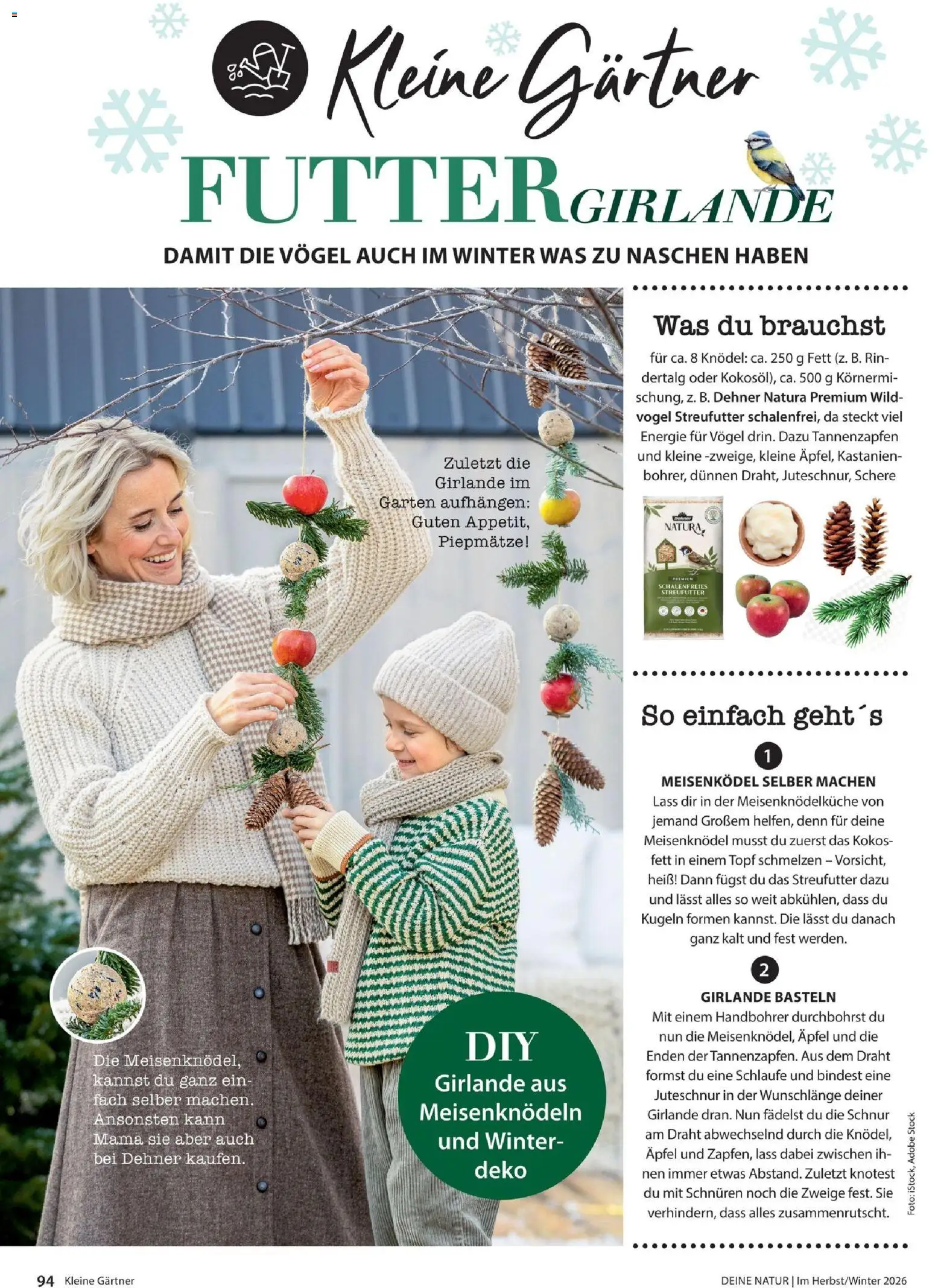 Dehner Magazine HERBST/WINTER 2026 gültig ab 09.10.2026 | Seite: 94 | Produkte: Äpfel