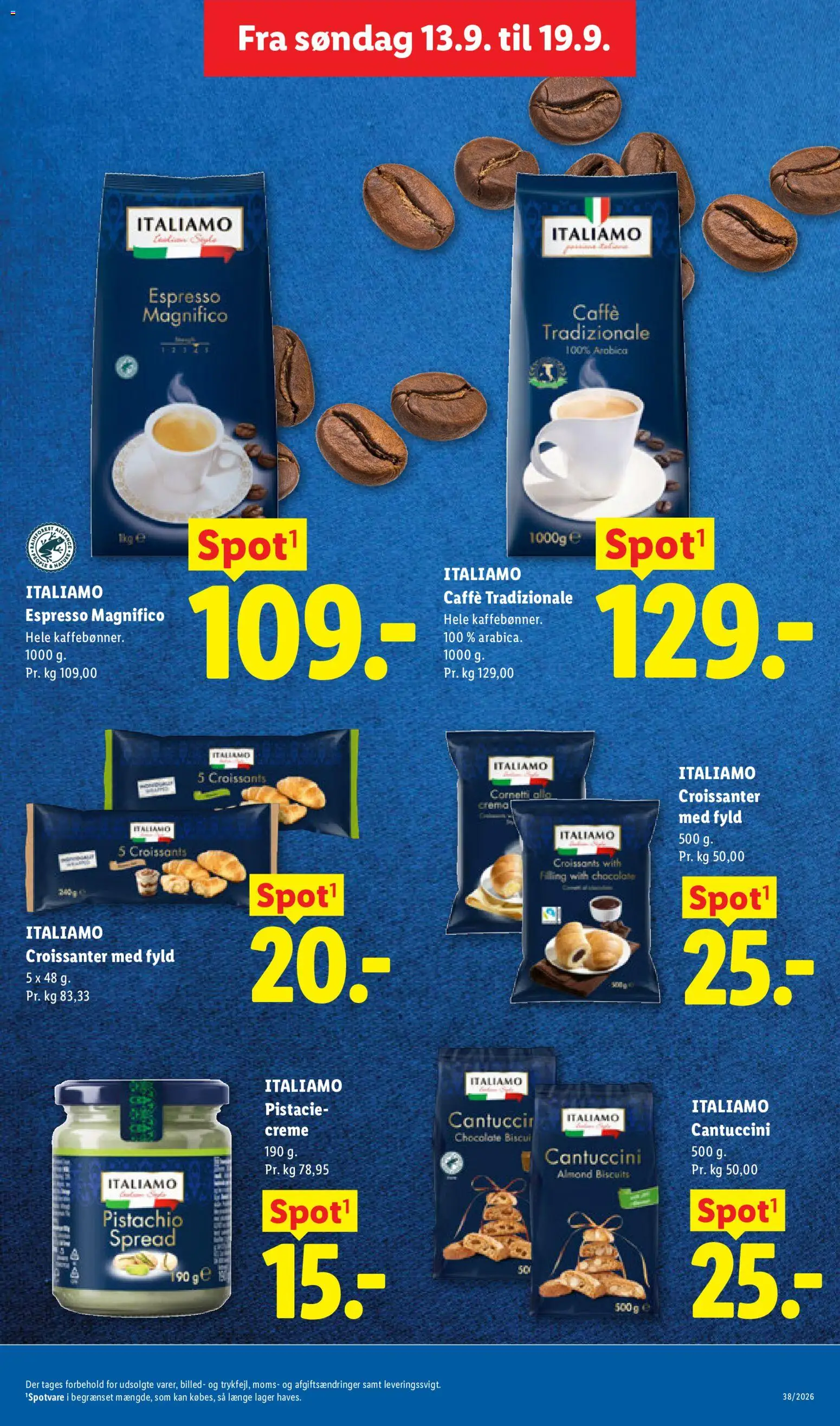 Lidl tilbudsavis – gyldig fra 13/09/2026 | Side: 31 | Produkter: Croissanter, Creme, Søm
