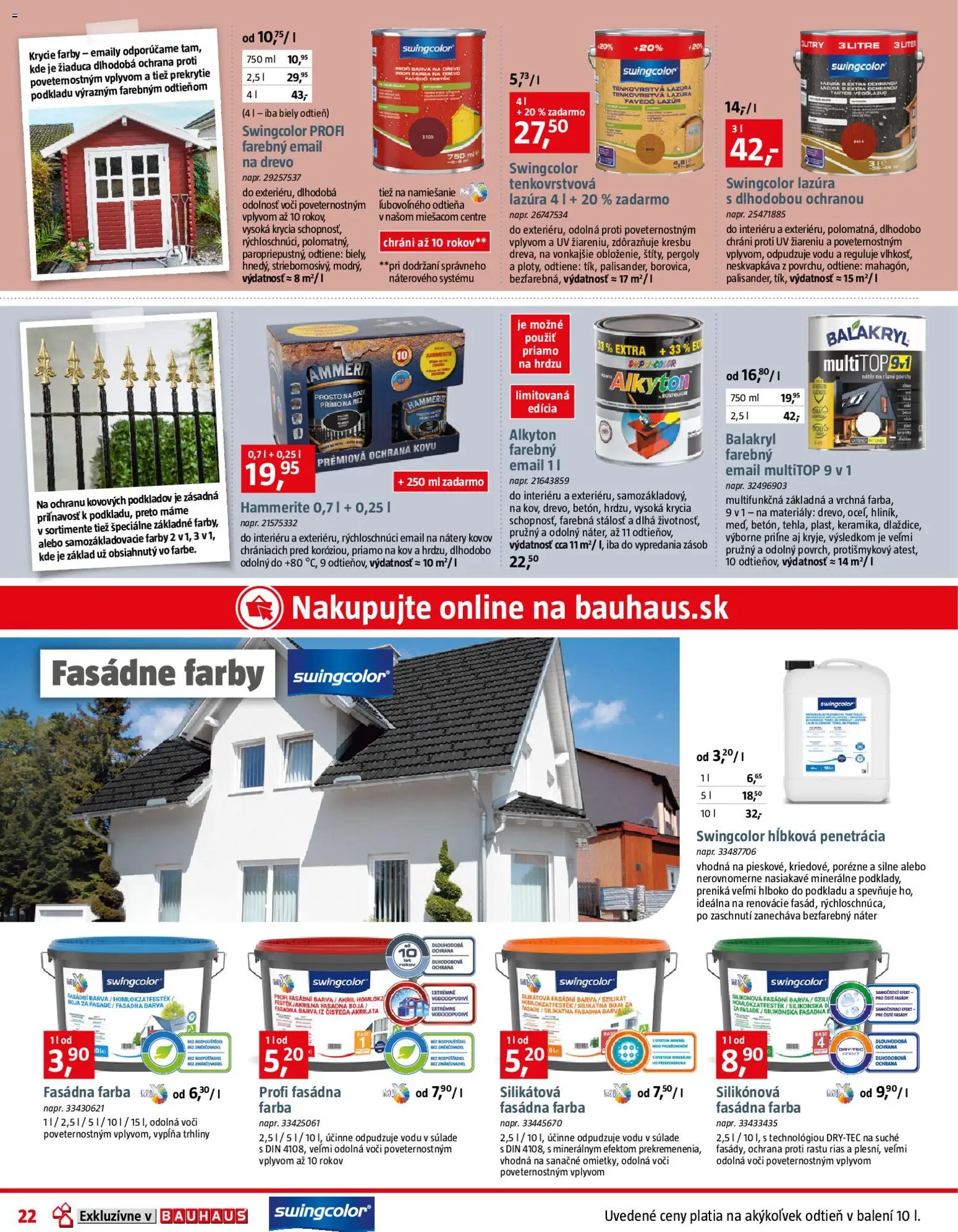 Nové Bauhaus akcie – leták je platný od 01.06.2026 | Strana: 22