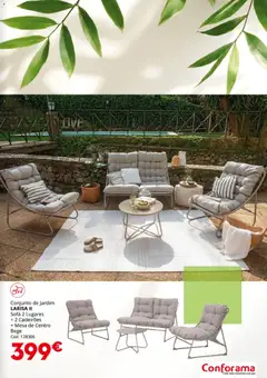 Pré-visualização Conforama Jardim válido de 19.03.2026 | Página: 13 | Produtos: Sofá, Mesa