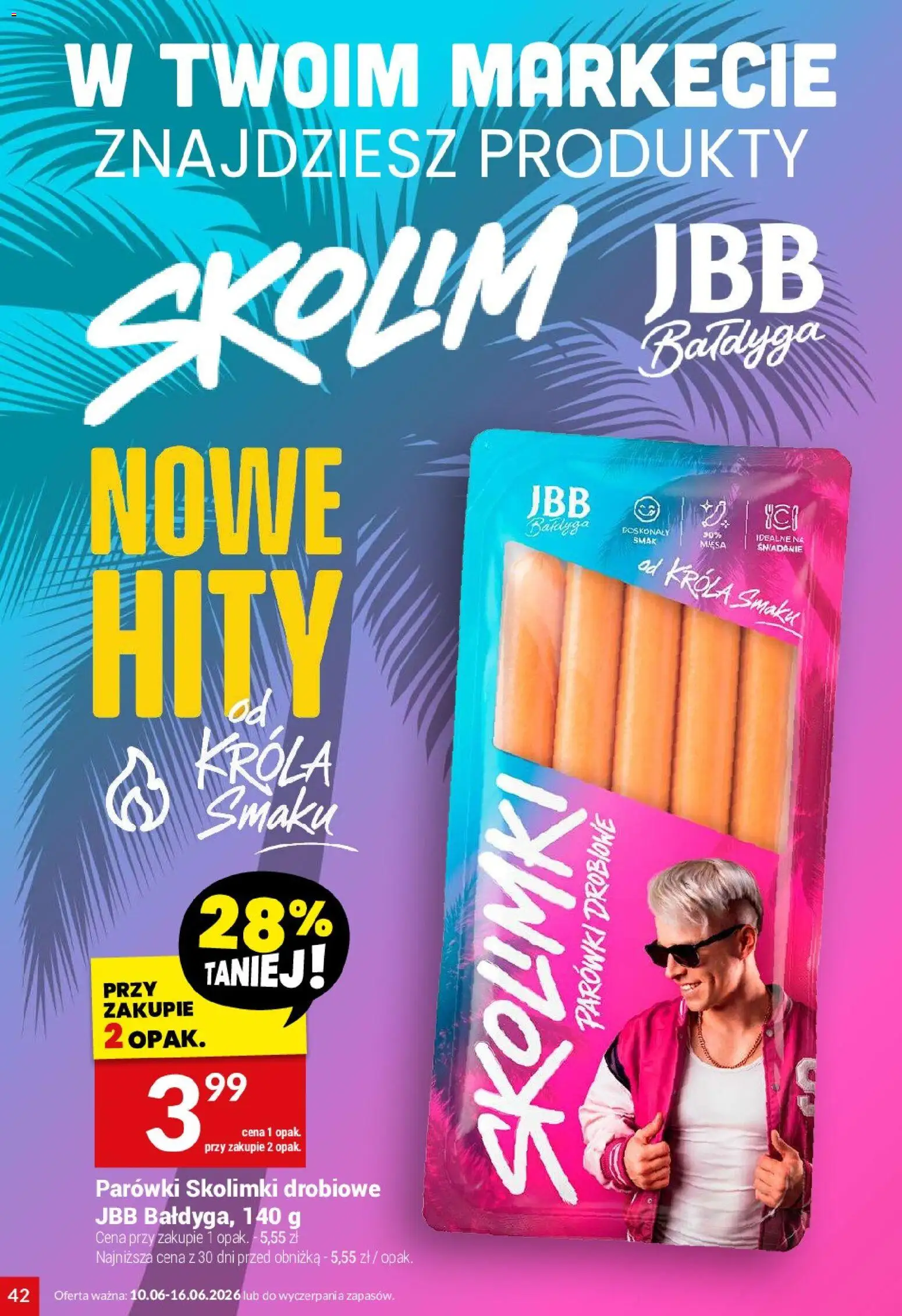 Twój Market gazetka od 10.06.2026 | Strona: 42 | Produkty: Parówki